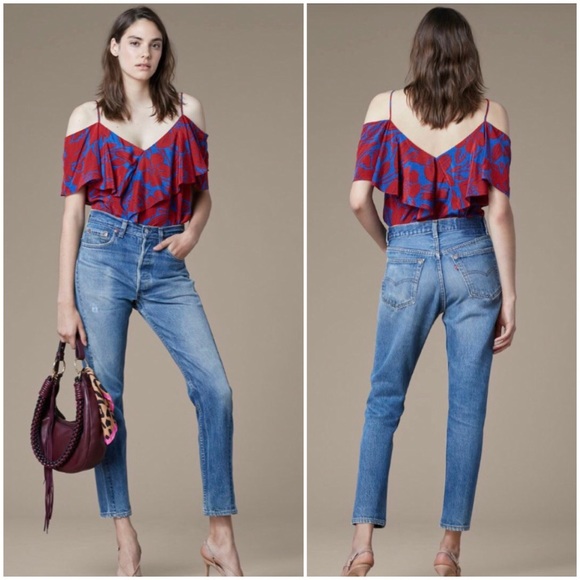 levi's altered 501 skinny